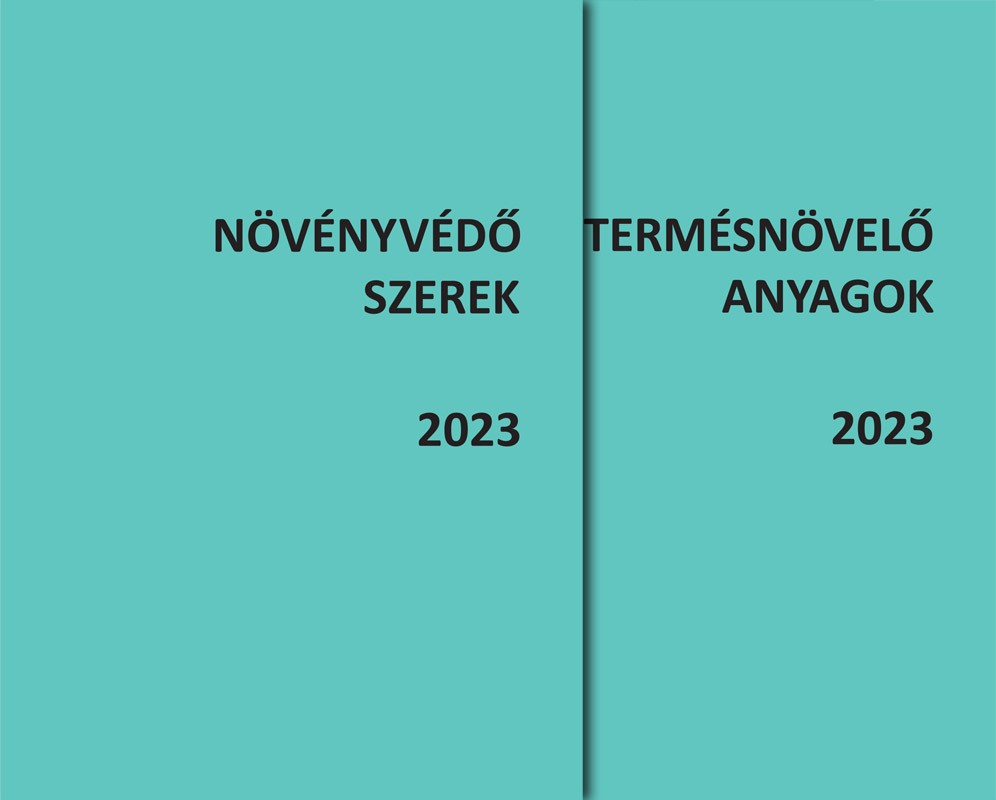 Növényvédő szerek és a Termésnövelő anyagok 2023